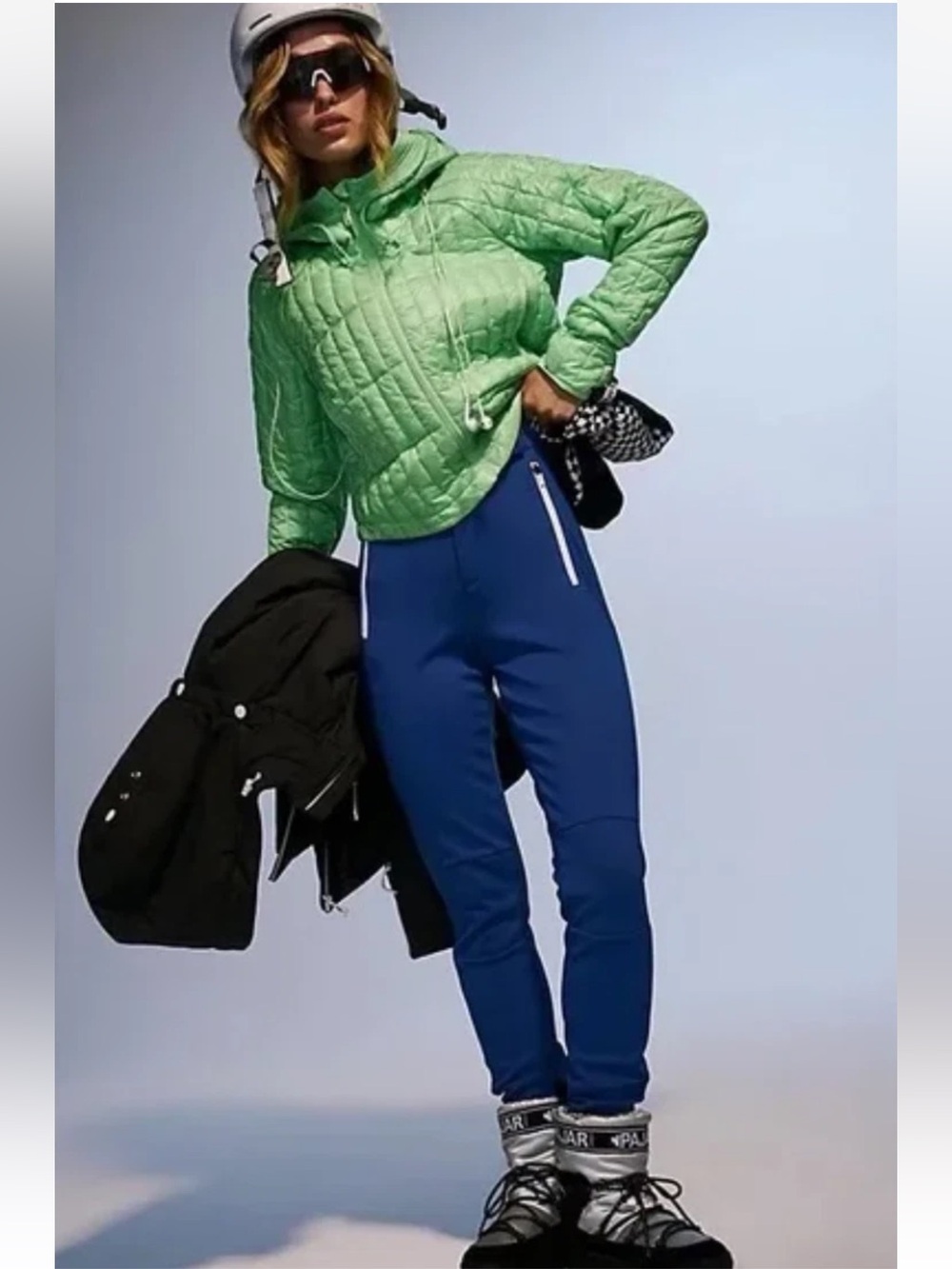 FP Movement by Free People Blue High-Rise Performance Ski Pants